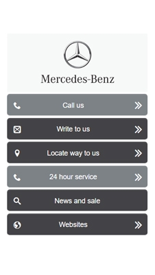 Mercedes Benz visual IVR mobile application - Star Phone official website