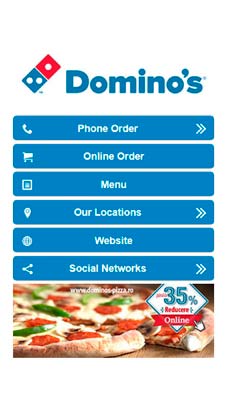 Domino's Pizza visual IVR mobile application - Star Phone official website