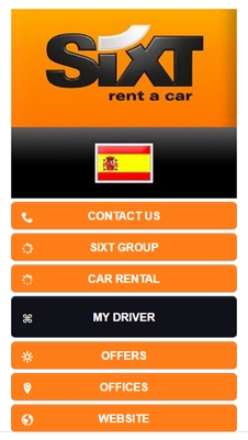 Sixt Rent a Car visual IVR mobile application - Star Phone official website