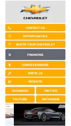 Chevrolet visual IVR mobile application - Star Phone official website